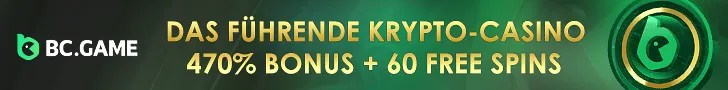 Crypto Casino Bonus – 470 % Bonus und 60 Freispiele